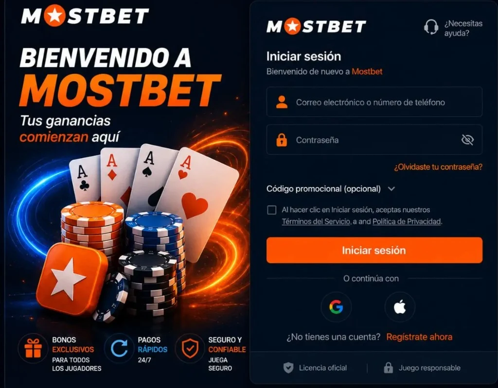 MostBet México: Bienvenido a MostBet, acceso seguro e inicio de sesión para jugadores.